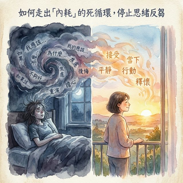 002 明明很累,腦袋卻停不下來?走出內耗的 3 個聖經步驟